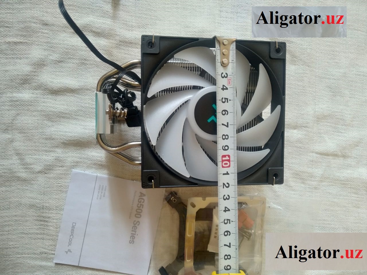 Размер кулера DeepCool AG500 ARGB